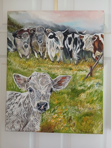 Original oil painting - oil, on