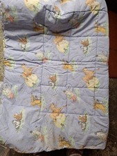 Baby's Cot Set, Quilt, Fitted Sheet, Chusion Cow Jumped Over The Moon