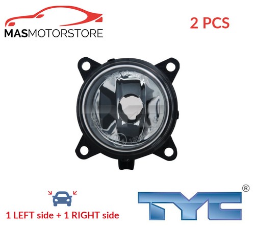 Fog light lamp pair tyc - fog,