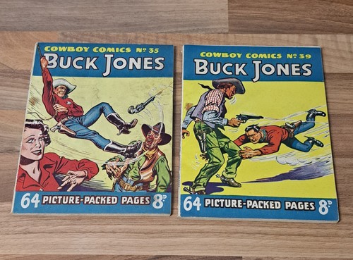 Vintage cowboy comics buck - comics,