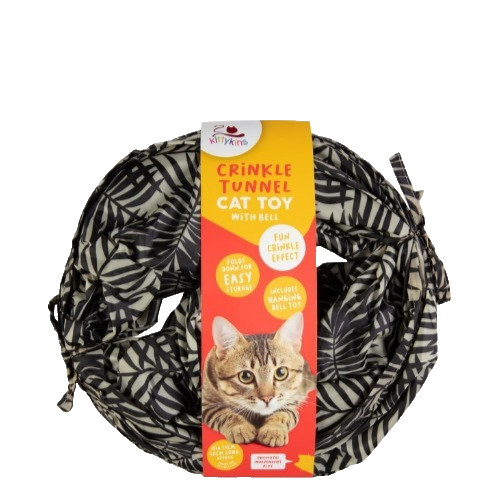 Crinkle cat tunnel - cat, toy