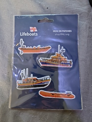 Rnli lifeboat iron - lifeboat, on