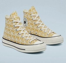 Converse Chuck 70 High Gold Dart Egret Black 571920C UK7 BNIB
