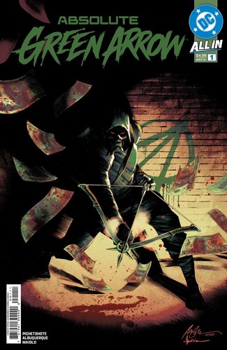 Absolute green arrow - green,