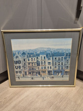 Le Civette Parisienne  by French artist Michel Delacroix, 1976 FRAMED PRINT 