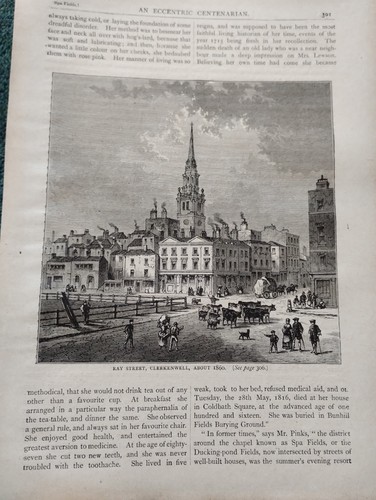 Sk221 ephemera 1860 london - sk221,