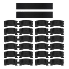 Bike Handlebars Rubber Shims Set Antislip Grip Durability Vibration Reduction