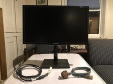 23" 1080p Full HD Vintage Retro Gaming Rotating Widescreen PC Monitor DVI VGA