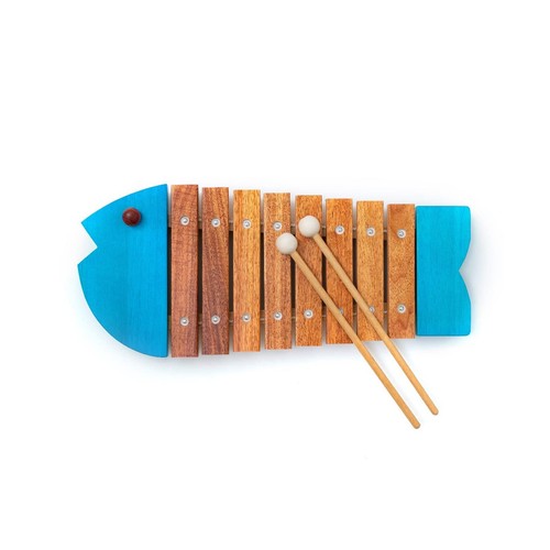 Bonerundo fish xylophone blue]