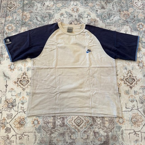 Nike navy and cream vintage - navy,