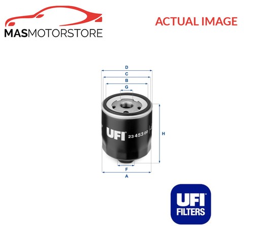 Engine oil filter ufi 2345300 - filter,