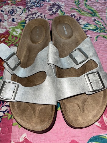 Silver sandals size - silver, 9