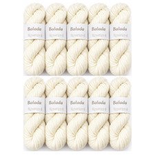 1kg Undyed Merino Wool Silk