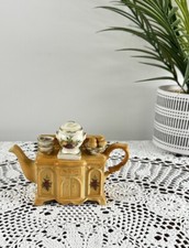 Royal Albert Old Country Roses Paul Cardew Design Small Decorative Teapot 1996