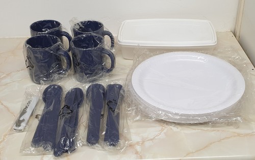 Vintage picnic set for - set, 4