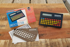 Vintage 1990s Innovations Advance French Tutor Electronic Translator Boxed