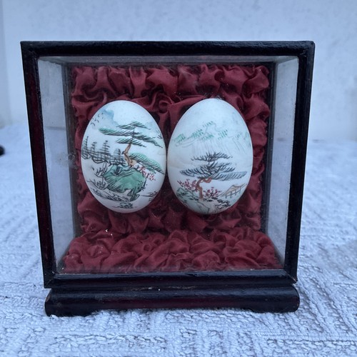 Vintage asian hand painted - hand,