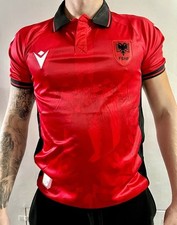 Albania National Team Football T Shirt Home Jersey Albanian Soccer  MEDIUM