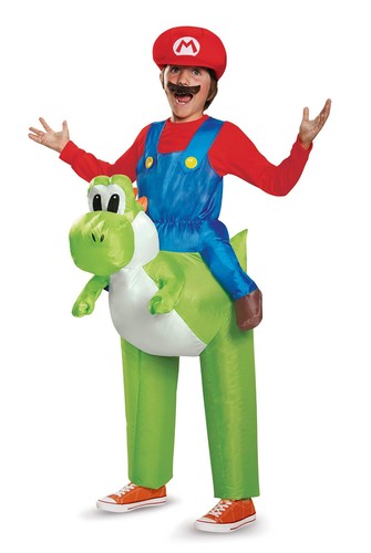 Inflatable mario riding yoshi - inflatable,