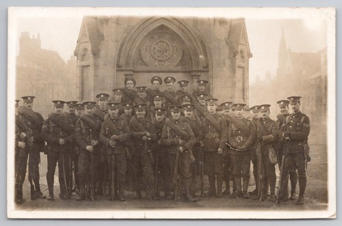 Postcard vintage military - postcard,