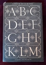 A Book of Scripts - King Penguin (1950, Hardcover w/ Dustjacket)