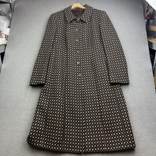 Hobbs Coat Size 16 Wool Check
