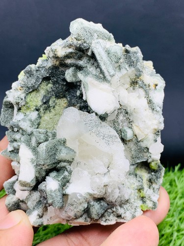 Natural green stone - natural,