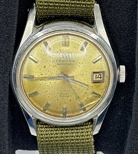 1960s certina turtle back - certina,