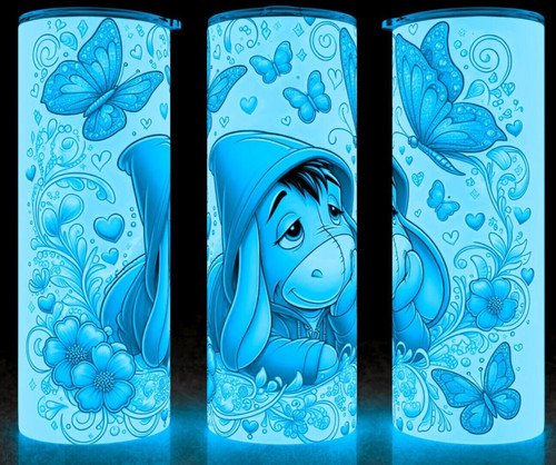 Glow the dark eeyore blue - glow,