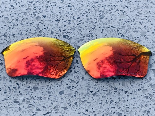 Etched polarized fire red - etched,