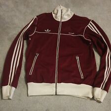 Unique Adidas Originals Zip Up Vespa Track top Jacket - Men's Medium - Maroon