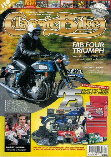 Classic bike magazine 2003 - classic,