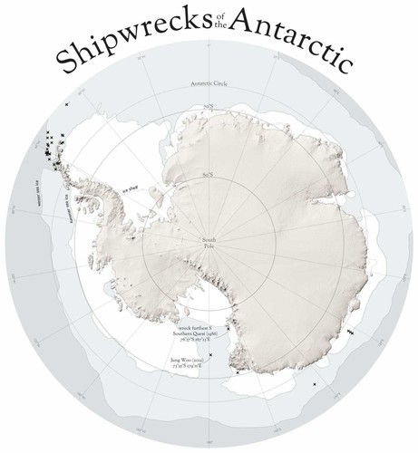 Shipwrecks the antarctic - of,