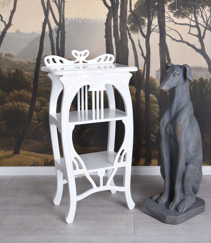Regal white art - art, nouveau
