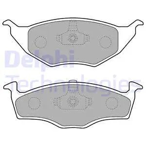 Front brake pad set disc - front,