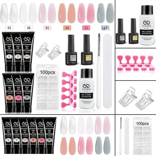 Poly gel nail - gel, kit