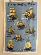 Vintage Irish Linen Tea Towel