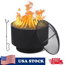 26" Fire Pit Outdoor Portable