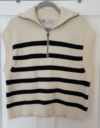 Zara striped sleeveless - zara,