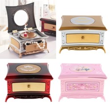 Vintage Girl Women Music Box