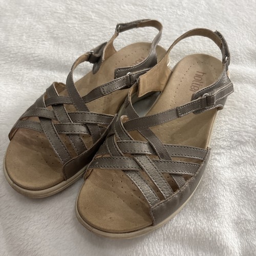 Hotter maisie leather gold - leather,