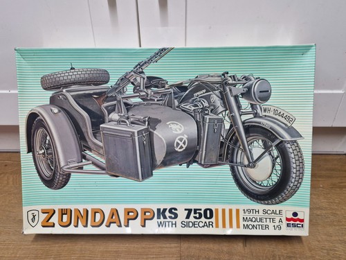 Vintage esci 7003 zundapp - 1/9,