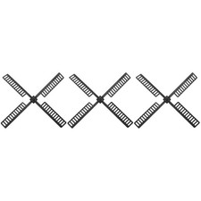  Set of 3 Yard Windmill Parts