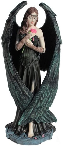 Angel rose figurine anne - figurine, (anne