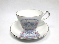 Prince William Commemorate Birth Prince Charles Princess Diana Cup Saucer 1982
