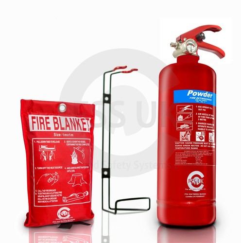 2kg powder fire - powder, extinguisher