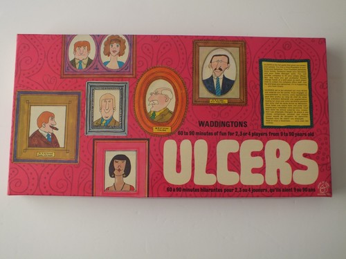 1970s ulcers board - board, game