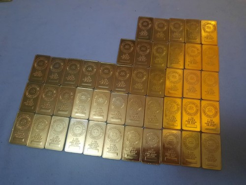 Golden plated commemorative - plated,