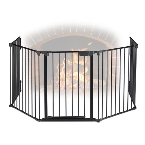 Fireplace guard child safety