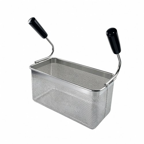 Stainless steel pasta basket - steel,